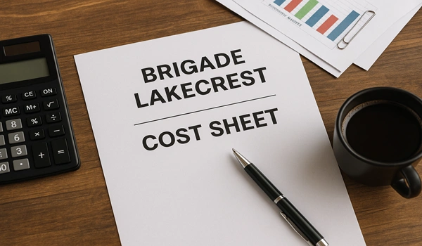 Brigade Lakecrest Cost Sheet