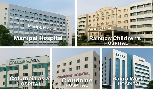 Hospitals near Old Madras Road